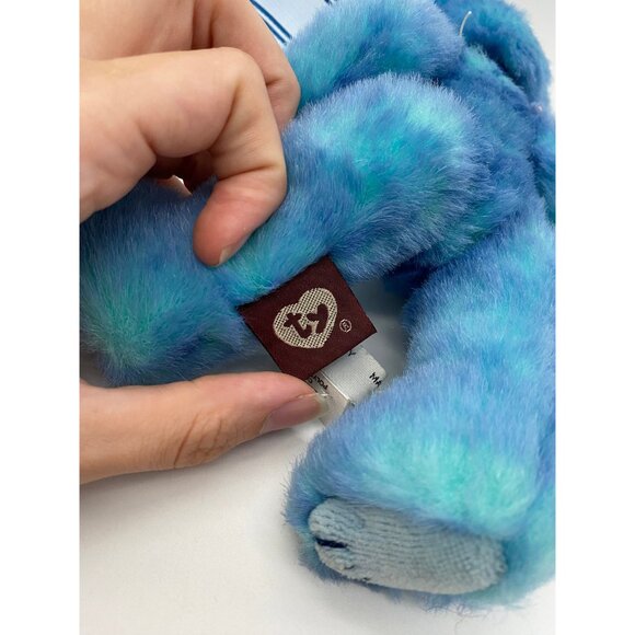 1993 Ty Beanie Babies The Attic Treasure Collection "Azure" Blue Bear Plush - Picture 7 of 9